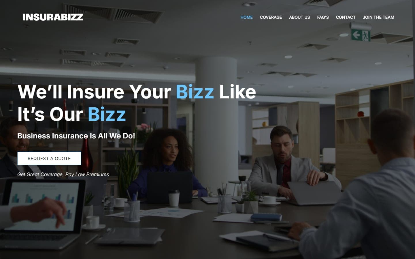 Insurabizz website
